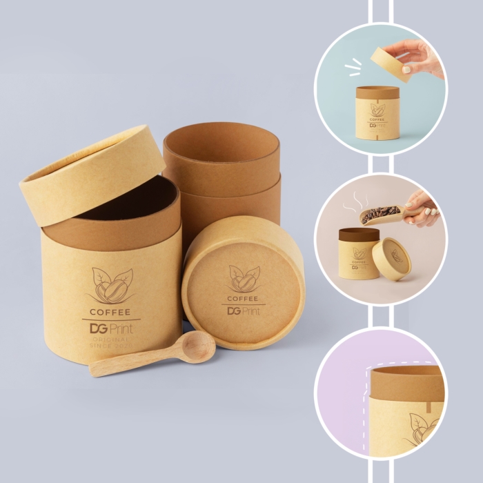 Hộp giấy đựng trà M004