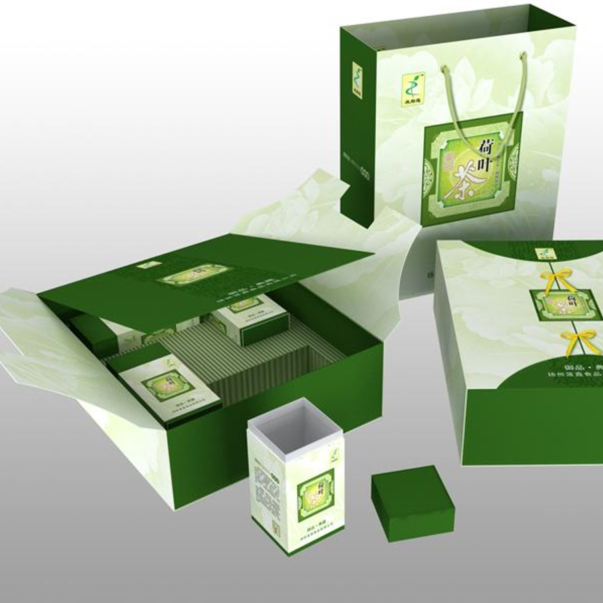 Hộp giấy đựng trà M002